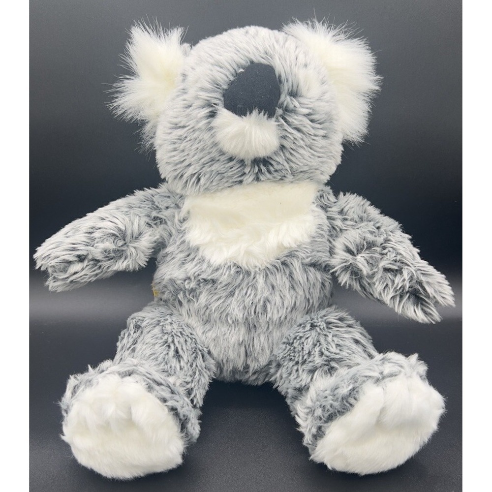 Build A Bear Koala Bear Plush Teddy Bear 15" Stuffed Animal Grey White Doll Toy